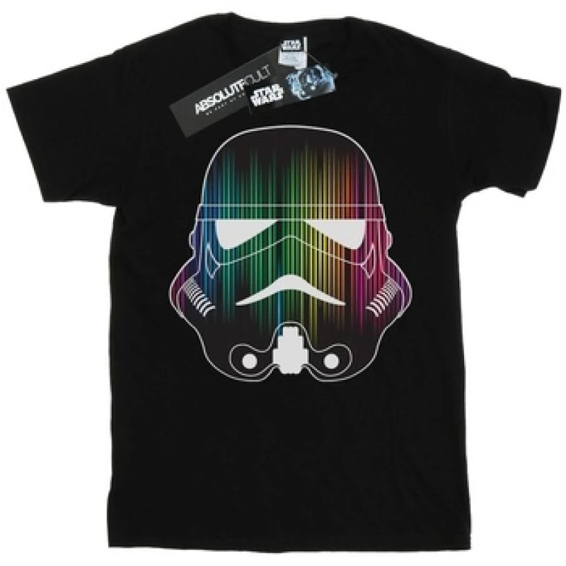 Image of Star Wars Stormtrooper Vertical Lights T-Shirt Black male
