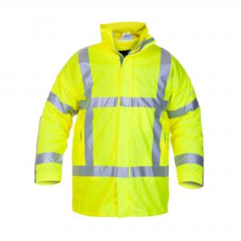 Image of Hydrowear Norfolk Multi Hydrosoft Flame Retardant Anti - Static Waterproof Lined Parka Saturn Yellow M