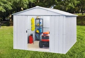 Image of Yardmaster Metal Garden Shed - 10 x 10ft