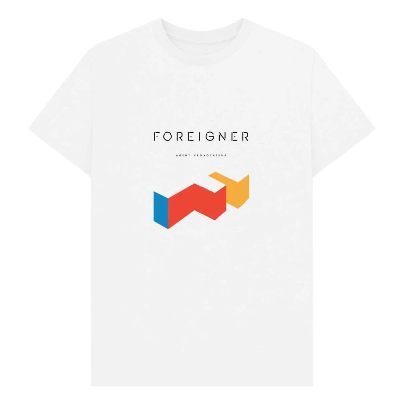 Image of Foreigner Mens Agent Provocateur T-Shirt in White Size: Small White Male S