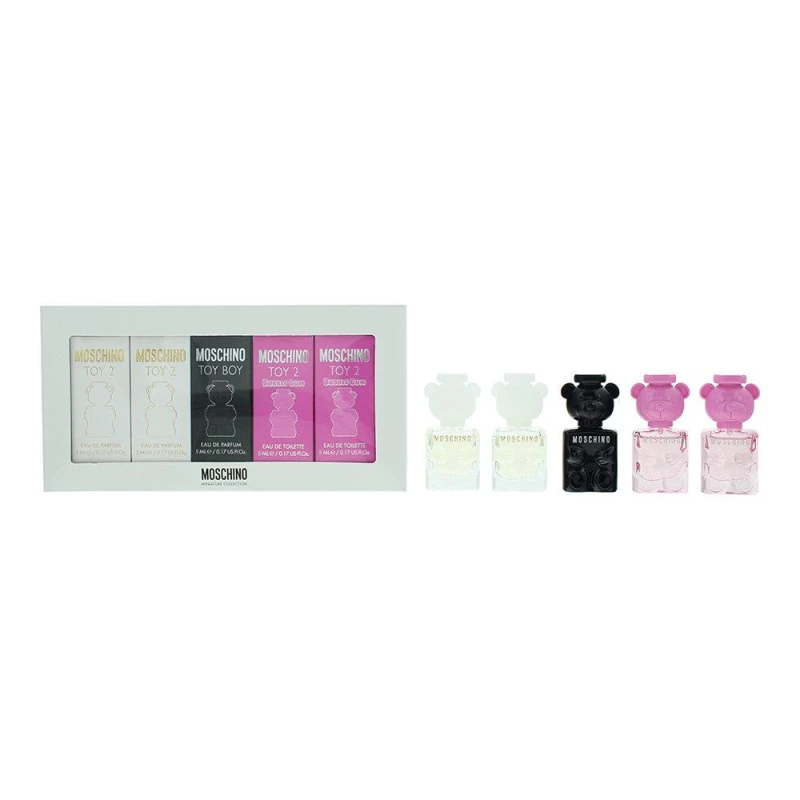 Image of Moschino Toy Mini 5 Piece Gift Set: Eau de Parfum 5 x 5ml