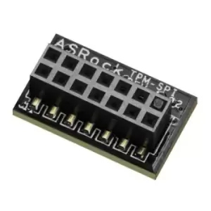 Image of Asrock (TPM-SPI) TPM Module 14-1 TPM Header SPI Interface Family...