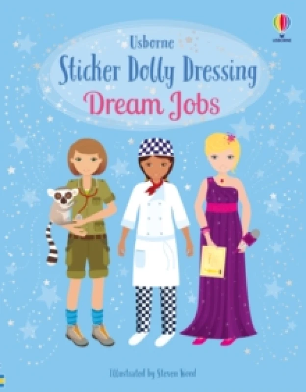 Image of Sticker Dolly Dressing Dream Jobs Paperback / softback