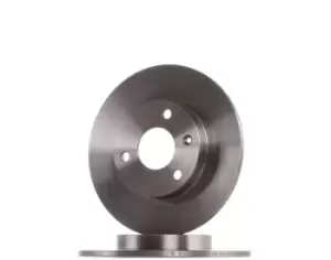 Image of Bosch Brake disc 0 986 478 246 Brake rotor,Brake discs PEUGEOT,CITROEN,106 II Schragheck (1A_, 1C_),106 I (1A, 1C),106 II Kasten / Schragheck (1S_)