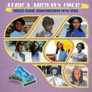 Image of Africa Airways Four Disco Funk Touchdown 1976-1983 by Various Artists Vinyl Album