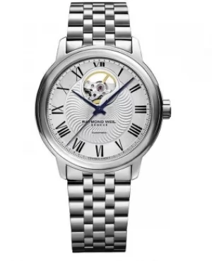 Image of Raymond Weil Meastro Silver Dial Stainless Steel Mens Watch 2227-ST-00659 2227-ST-00659