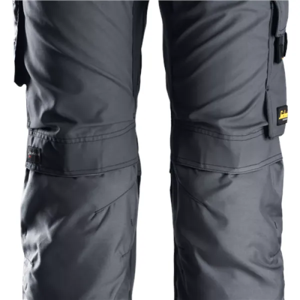 Image of Snickers AllroundWork Work Trousers - Steel Grey/Steel Grey - 46