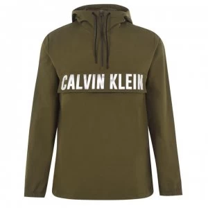 Image of Calvin Klein Performance Half-Zip Jacket - Grape Leaf 307