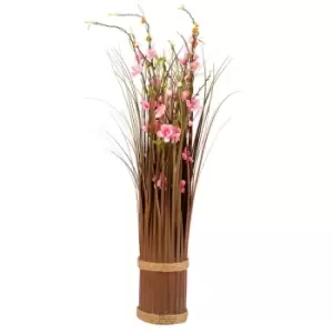 Image of Faux Decor Faux Decor Bouquet - In-lit Pink Blossom