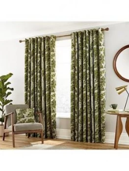 Image of Paloma Lined Eyelet Curtains 90X72