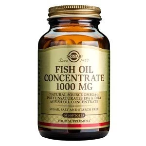Image of Solgar Fish Oil Concentrate 1000 mg Softgels 60 softgels