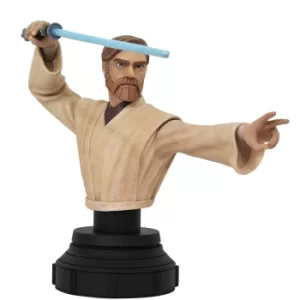 Image of Gentle Giant Star Wars: The Clone Wars Obi Wan 1/7 Scale Bust