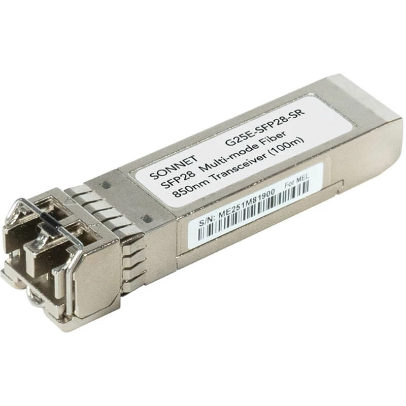 Image of Sonnet G25E-SFP28-SR network transceiver module Fiber optic 25000 Mbit