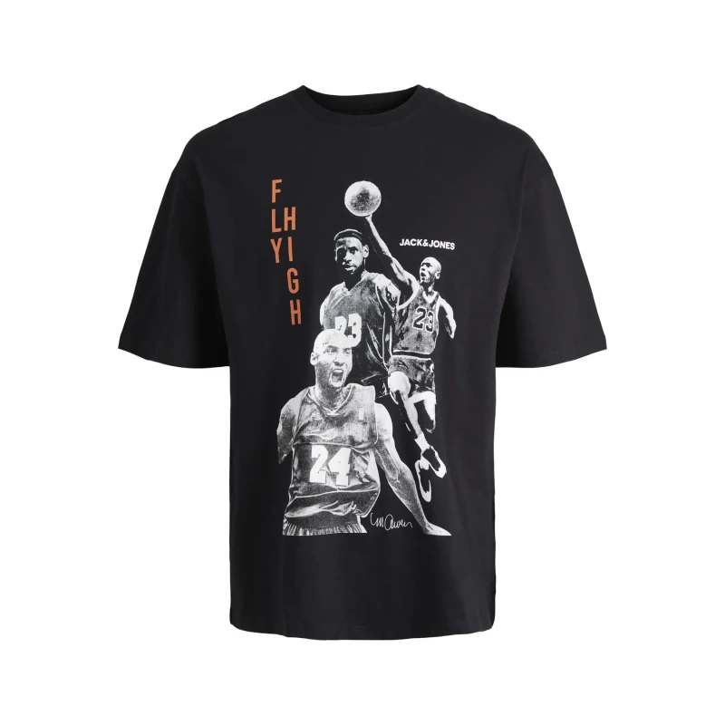 Image of jack & jones Child's T-Shirt Jack & Jones Jcolegends State Noir Male M