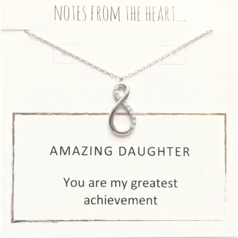 Image of Notes From The Heart NFTH SWEET DAUGHTER Pendant Silver unisex one size