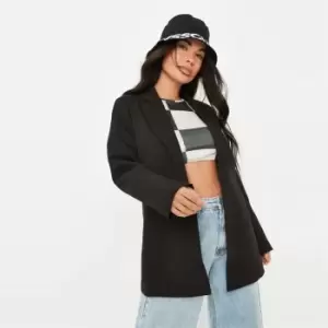 Image of Missguided Tailored Basic Blazer - Black