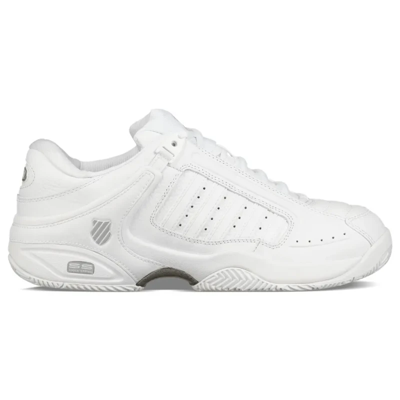 Image of K Swiss Defier RS Womens White Classic Tennis Shoes Trainers - UK 5 - W White female FA0188WHI5