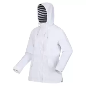 Image of Regatta Giovanna Fletcher Bayla waterproof Jacket - White