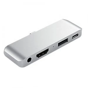 Image of Satechi USB-C Hub Mobile Pro Silver