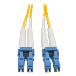 Image of Tripp Lite N370-01M Duplex Singlemode 9/125 Fiber Patch Cable (LC/LC) 1M (3 ft.)