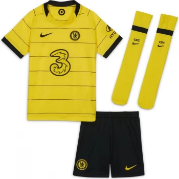 Image of Nike Chelsea Away Mini Kit 2021 2022 - Yellow