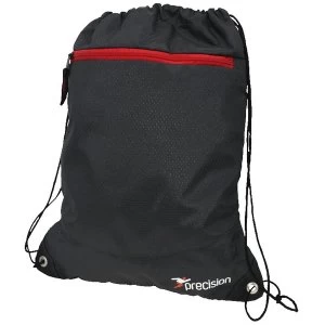 Image of Precision Pro HX Drawstring Bag Charcoal - Black/Red