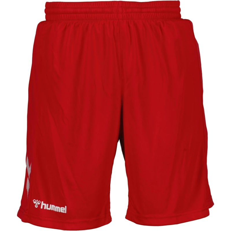 Image of Hummel Poly Shorts Adults - Red Red S