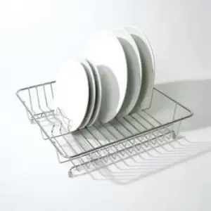 Image of Delfinware Standard Traditional Dish Drainer Stainless Steel
