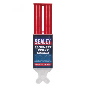 Image of Sealey SCS400 Slow-Set 20 Min Epoxy Adhesive 25ml