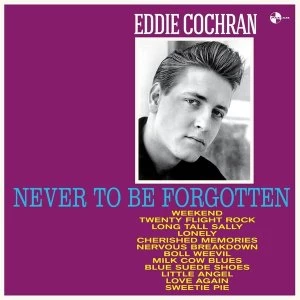 Image of Eddie Cochran - Never To Be Forgotten Vinyl