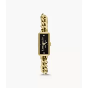 Image of Kate Spade New York Womens Rosedale Three-Hand -Tone Stainless Steel Watch - Gold