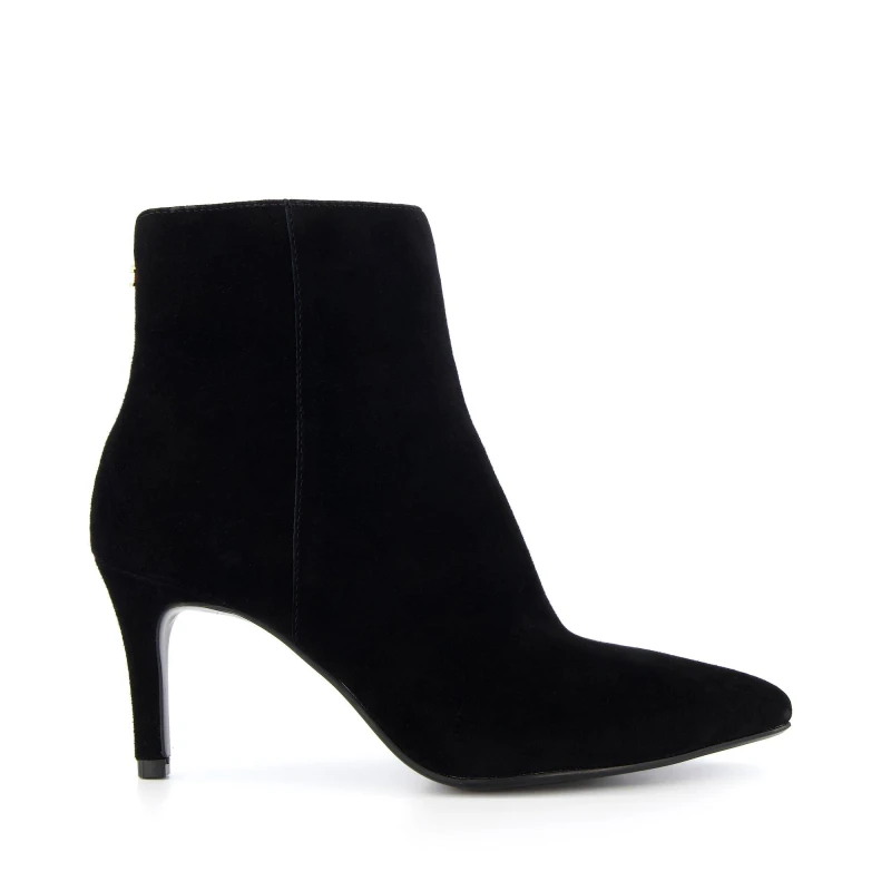 Image of Dune London Obsessive Heeled Ankle Boots BLACK female 8 (41)
