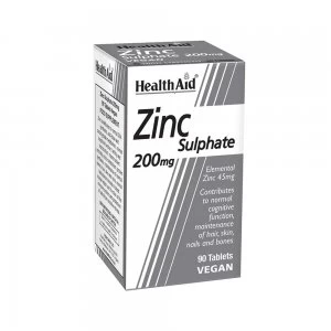 Image of Healthaid Zinc Sulphate 200mg Tablets