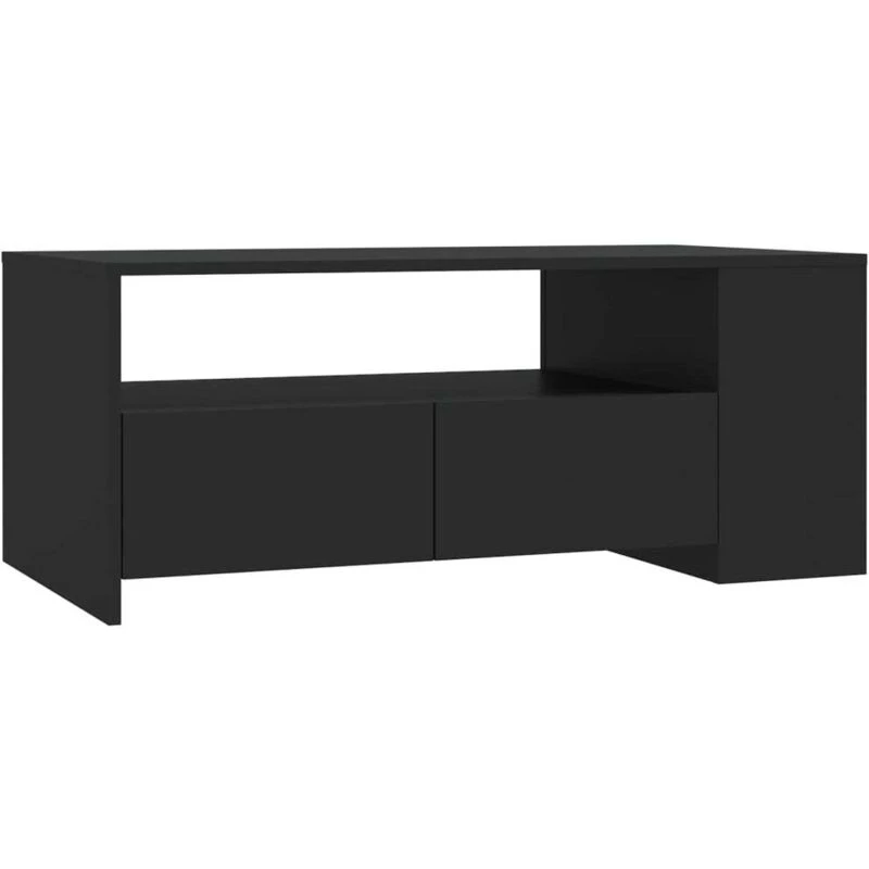 Image of VIDAXL Coffee Table Black 102x55x42cm Engineered Wood Vidaxl 8720286963739