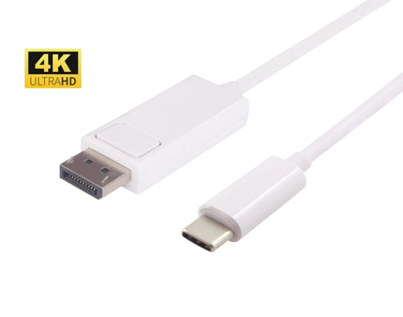 Image of Microconnect USB3.1CDPB2W video cable adapter 2m USB Type-C DisplayPo