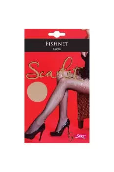 Image of Scarlet Fishnet Tights (1 Pair)