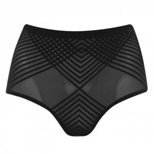 Image of Nancy Ganz Body Perfection Waisted Brief - Black