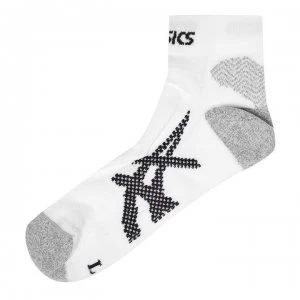 Image of Asics Kayano Running Socks Mens - White/Black