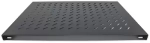 Image of Intellinet 19" Fixed Shelf, 1U, 700mm Depth, Max 50kg ,Black