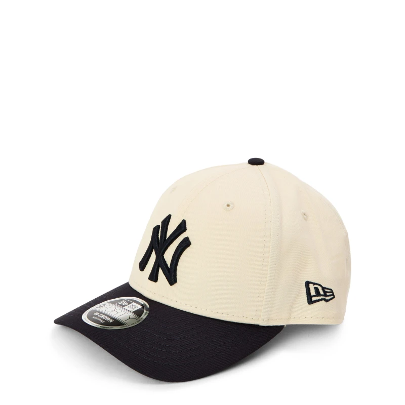 Image of New Era 9FORTY Adjustable Cap NY White / Navy unisex One Size