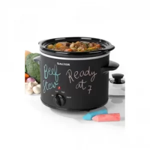Image of Salter Chalkboard EK2842 3.5L Slow Cooker Pot