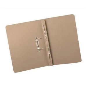Image of Guildhall Transfer Spring Files Heavyweight Capacity 38mm Foolscap Buff Pack of 25