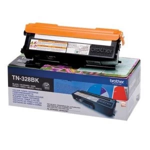 Image of Brother TN328 Black Laser Toner Ink Cartridge