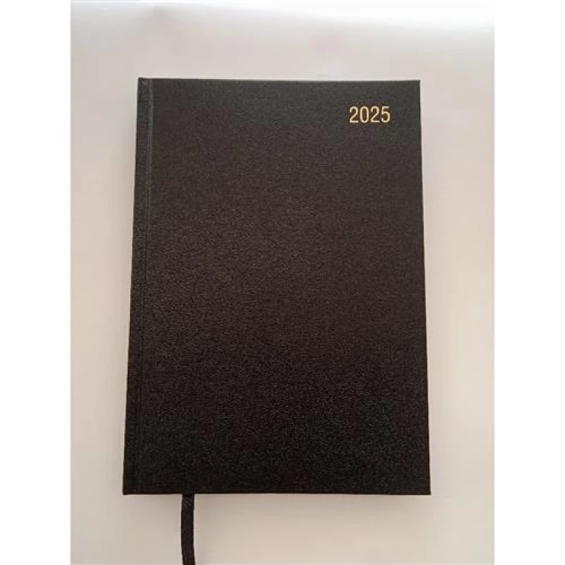 Image of ValueX Diary A4 Day Per Page 2023 Black BUSA41 Black