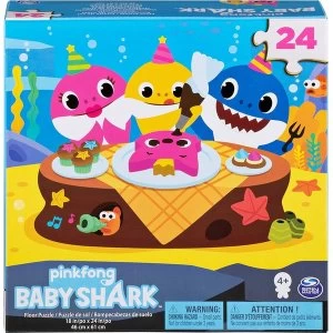 Image of Pinkfong Baby Shark - Floor Puzzle (24 Pieces)