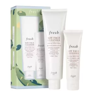 Image of Fresh Soy Face Cleanser Duo Gift Set