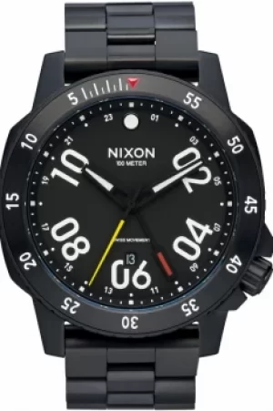 Image of Mens Nixon The Ranger GMT Watch A941-001