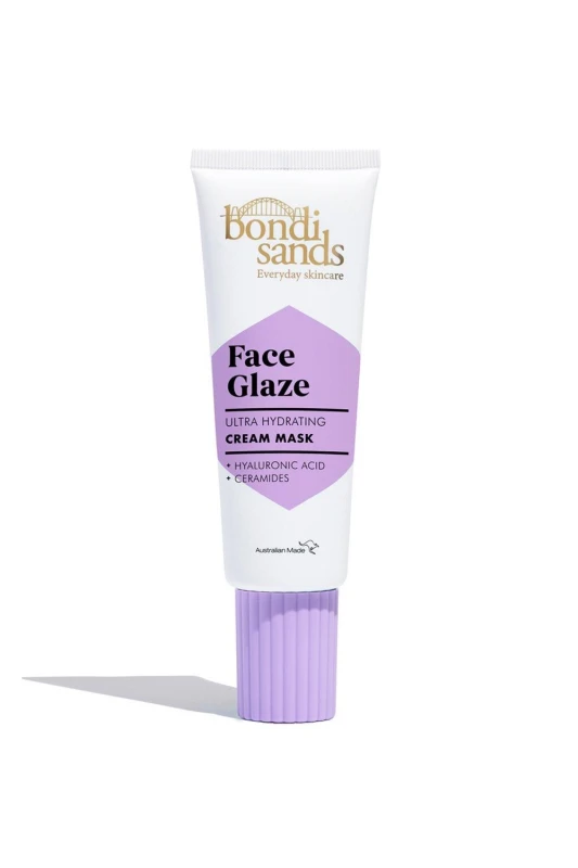 Image of Bondi Sands Face Glaze Cream Mask 75ml Multi female