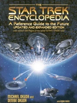 Image of The Star Trek Encyclopedia by Michael Okuda Paperback