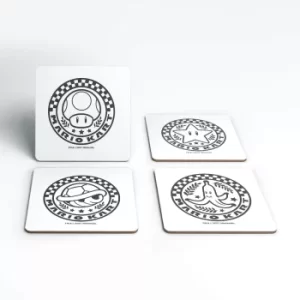 Image of Nintendo Mario Kart Coaster Set